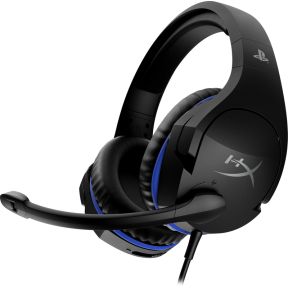 HP Cloud Stinger - Gaming Headset - PS5-PS4 (Black-Blue) Bedraad Hoofdband Gamen Zwart, Blauw