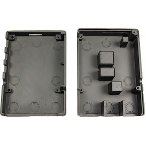 Inter-Tech 88887359 development board behuizing (Black) - afbeelding 3