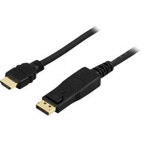 Deltaco Dp 3020 Video Kabel Adapter 2 M Displayport Hdmi Type A Standaard Zwart deltaco kopen in de aanbieding Deltaco Dp 3020 Video Kabel Adapter 2 M Displayport Hdmi Type A Standaard Zwart deltaco kopen in de aanbieding