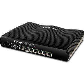 Draytek Vigor 2927 bedrade router Gigabit Ethernet Zwart