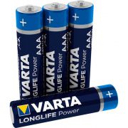 Varta Batterij alkaline AAA/LR03 1.5 V High Energy 4-bl