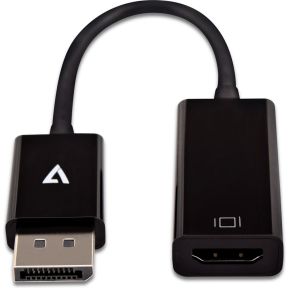 V7 J154513 DisplayPort naar HDMI Zwart