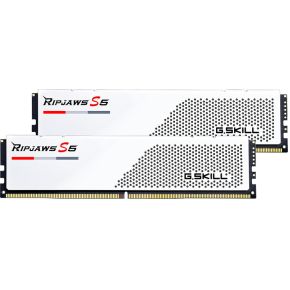 G.Skill DDR5 Ripjaws S5 2x16GB 5600MHz CL36 wit F5-5600J3636C16GX2-RS5W geheugenmodule