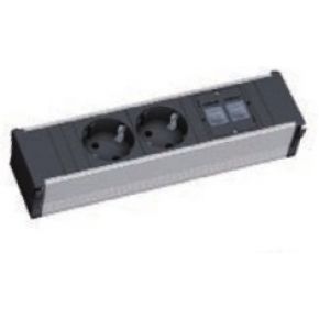 Bachmann Coni Power Uitbreiding Binnen 2 Ac Uitgangen Aluminium Zwart bachmann kopen in de aanbieding Bachmann Coni Power Uitbreiding Binnen 2 Ac Uitgangen Aluminium Zwart bachmann kopen in de aanbieding