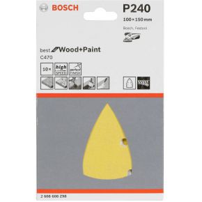 Bosch Schuurblad 10 St Voor C470 Korrel 240 100X150 Mm bosch kopen in de aanbieding Bosch Schuurblad 10 St Voor C470 Korrel 240 100X150 Mm bosch kopen in de aanbieding