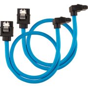 Corsair CC-8900281 SATA-kabel 2 stuks 0,3 m Zwart, Blauw