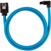 Corsair-CC-8900285-SATA-kabel-2-stuks-0-6m-haaks-Zwart-Blauw