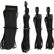 Corsair Premium Individually Sleeved PSU Cables Starter Kit Type 4 Gen 4 - Black Zwart