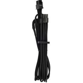 Corsair Premium Individually Sleeved PCIe Cables (Single Connector) Type 4 Gen 4 Zwart