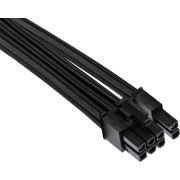 Corsair-Premium-Individually-Sleeved-PCIe-Cables-Single-Connector-Type-4-Gen-4-Zwart