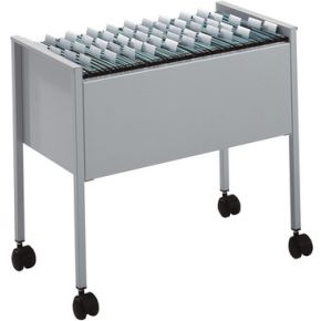 Durable Economy Suspension File Trolley 80 A4 Tijdschrifthouder 1 Schappen Zilver durable kopen in de aanbieding