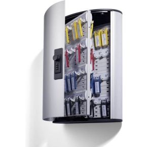 Durable Key Box Code 72 Sleutelkast Organizer Aluminium Zilver durable kopen in de aanbieding