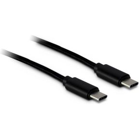Inter-Tech 88885462 USB-kabel 1 m USB C Zwart