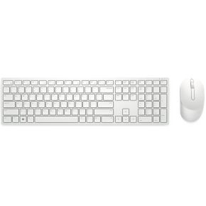 Dell KM5221W Qwerty US RF Draadloos Desktopset - Wit