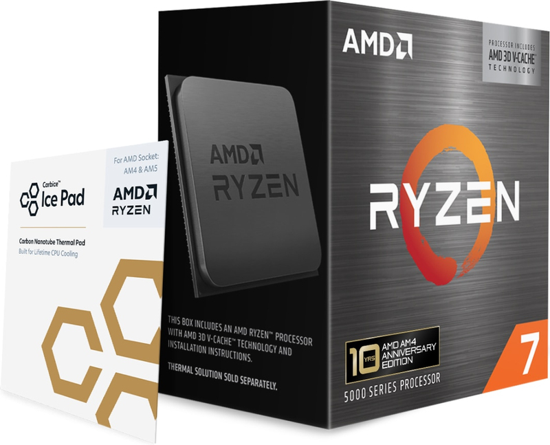 Megekko.nl - AMD Ryzen 7 5800X3D 10th Anniversary Edition processor