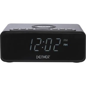 Denver Crq 105 Fm Wekkerradio Met Qi Oplaadfunctie denver kopen in de aanbieding