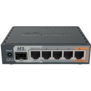 Mikrotik hEX S bedrade router Ethernet LAN Zwart