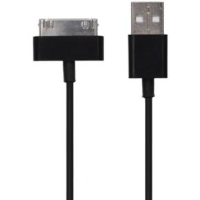 Apple 30 Polig Mannelijk Naar Usb 20 A Kabel Zwart 1 huismerk kopen in de aanbieding