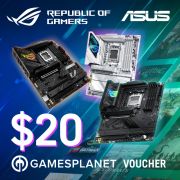 ASUS &dollar;20 Gamesplanet voucher