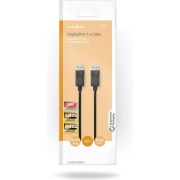 Nedis-DisplayPort-Kabel-DisplayPort-Male-DisplayPort-Male-8K-60Hz-Vernikkeld-1-0-m-Rond-PVC