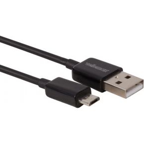 Velleman Kabel Usb 20 A Mannelijk Naar Micro 5P 2 M Zwart velleman kopen in de aanbieding