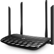 TP-LINK AC1200 draadloze Gigabit Ethernet Dual-band (2.4 GHz / 5 GHz) Zwart router