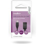 Nedis-USB-Adapter-USB-2-0-USB-Micro-B-Male-USB-A-Female-480-Mbps-0-20-m-Rond-Vernikkeld-PV
