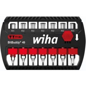 Wiha Bitset Bitbuddy Ty Bit 49 Mm Pozidriv 7 Delig 14 42099 wiha kopen in de aanbieding