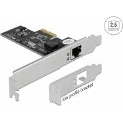 Delock 89598 PCI Express x1-kaart naar 1 x RJ45 2,5 Gigabit LAN i225