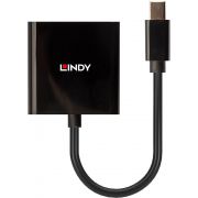 Lindy-41736-tussenstuk-voor-kabels-Mini-DisplayPort-DVI-D-Zwart