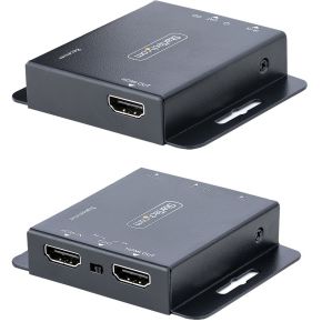 StarTech.com HDMI Extender over CAT6/CAT5, 4K30Hz/40m of 1080p/70m Video Extender, HDMI over Etherne