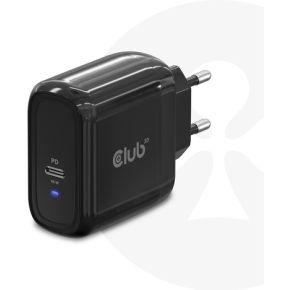 CLUB3D Travel Charger 65W GAN technology, Single port USB Type-C, Power Delivery(PD) 3.0 Support ( g