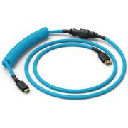 Glorious PC Gaming Race Coiled Blauw 1,37 m USB Type-A, USB Type-C