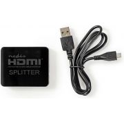 Nedis-2-poorts-HDMI-Splitter-Zwart