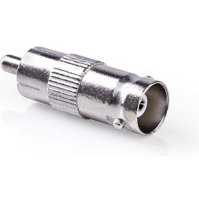Nedis Adapter Antenne Rca Male Bnc Female 10 Stuks Metaal nedis kopen in de aanbieding