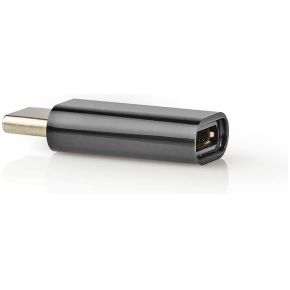 Nedis Adapter USB 2.0 | Type-C male - Micro B female | Zwart