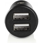 Nedis-Auto-oplader-4-8-A-2-uitgangen-USB-A-Zwart