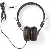 Nedis-Bedrade-hoofdtelefoon-On-ear-Opvouwbaar-1-2-m-ronde-kabel-Zwart