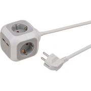 Brennenstuhl-ALEA-Power-Cube-USB-Charger-Extention-socket