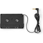 Nedis Cassette-adapter | 3,5 mm Mannelijk | Zwart