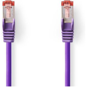 CAT6 S/FTP-Netwerkkabel | RJ45 Male - RJ45 Male | 1,5 m | Paars