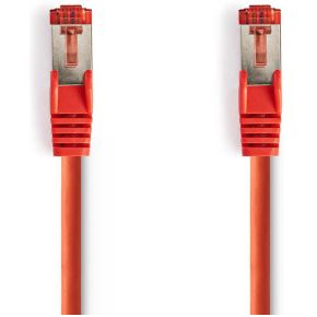 CAT6 S/FTP-Netwerkkabel | RJ45 Male - RJ45 Male | 7,5 m | Rood