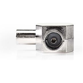 Nedis Coaxsplitter Iec Coax Male 2X Female Metaal Csgp40951Me nedis kopen in de aanbieding