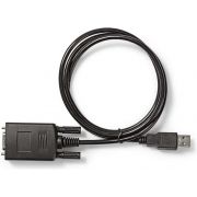 Nedis-Converter-USB-A-male-naar-RS232-male-USB-2-0-0-9-m-kabel