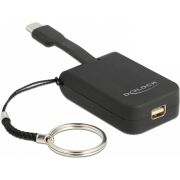 DeLOCK 63939 video kabel adapter 0,03 m USB Type-C mini DisplayPort Zwart