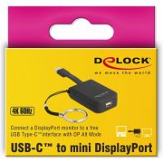 Delock-63939-USB-Type-C-adapter-naar-mini-DisplayPort-DP-Alt-Mode-4K-60-Hz-sleutelhanger