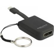 DeLOCK 63940 video kabel adapter 0,03 m USB Type-C DisplayPort Zwart