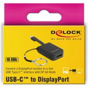 DeLOCK-63940-video-kabel-adapter-0-03-m-USB-Type-C-DisplayPort-Zwart