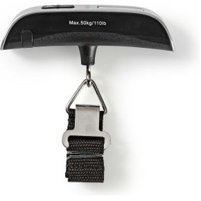 Nedis Digitale Bagageweegschaal 50 Kg 110 Lbs Thermometer nedis kopen in de aanbieding