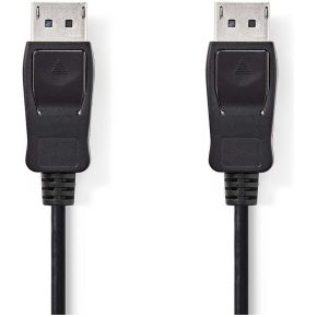 Nedis DisplayPort 1.2-Kabel | DisplayPort Male - DisplayPort Male | 2,0 m | Zwart